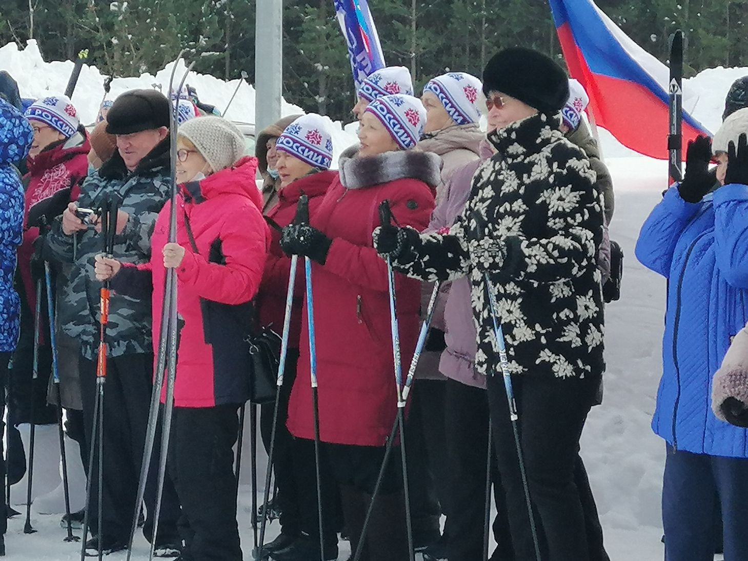 Ветераны лыжного спорта Псковской области